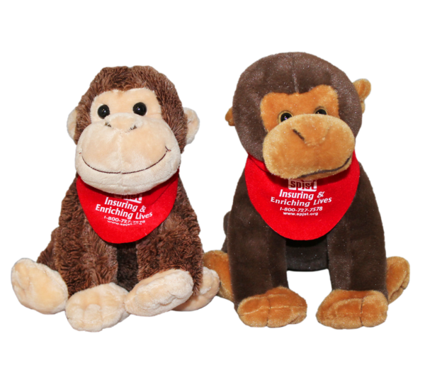 hugging monkeys stuffed animals