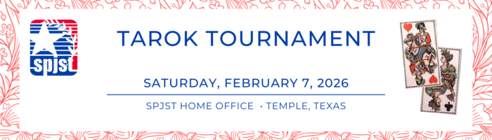 Tarok Tourn website header