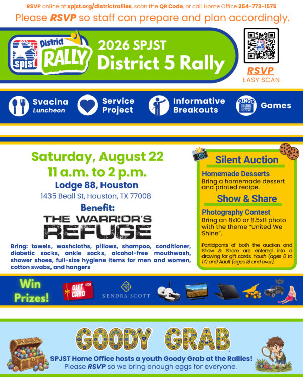 District Rally Flyers (Dist 5) District Rally Flyers (Dist 5)